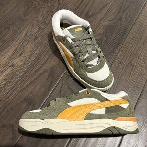 Puma 180 Texture Sneakers Men’s Size 11 Alpine Snow/ Olive 397313-02